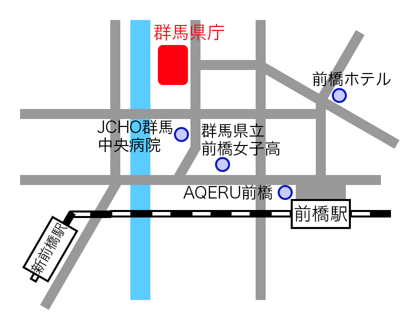 前橋グループミーティング地図